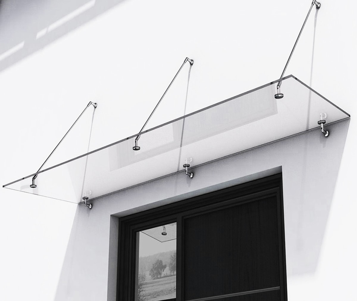 Marquise verre PAROS